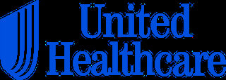 United Healthcare logo with blue curved shield symbol and text