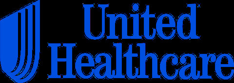 United Healthcare logo with blue curved shield symbol and text